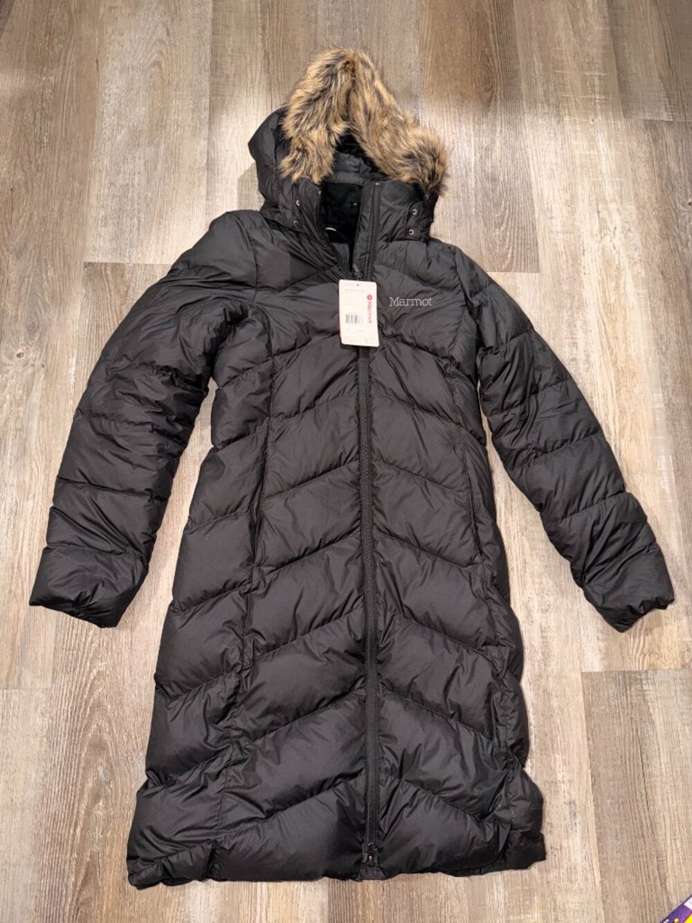 Marmot Montreaux Coat Women's Black XS NWT Down Winter Parka $300 MSRP